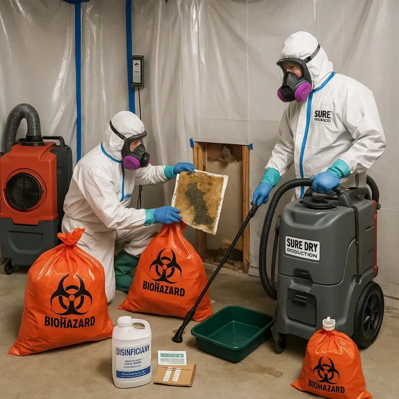 Contaminated Water Handling Protocols process in Francis, UT