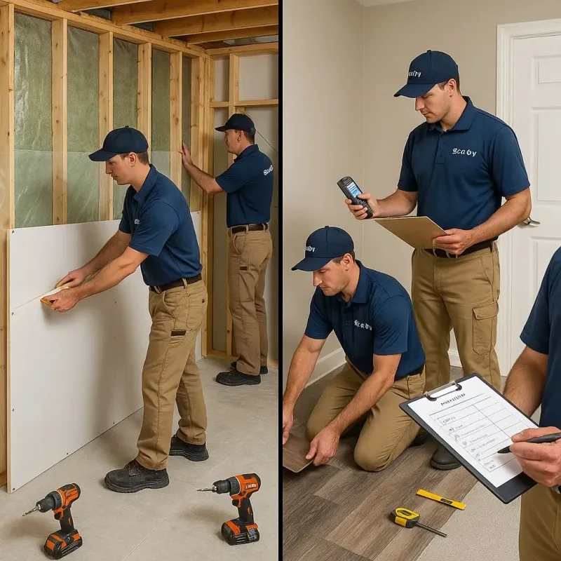 Repairs and Reconstruction process in Francis, UT